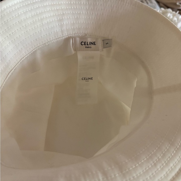 Authentic Celine Cream Bucket Hat main image 4